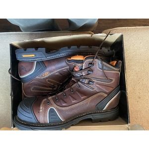 Thorogood Composite Safety Toe Gen Flex 804-4445 6-Inch Work Boot Brown Men 14